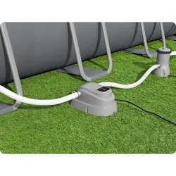 Calentador de agua de piscina Bestway 58259, diseño moderno y funcional para el jardín