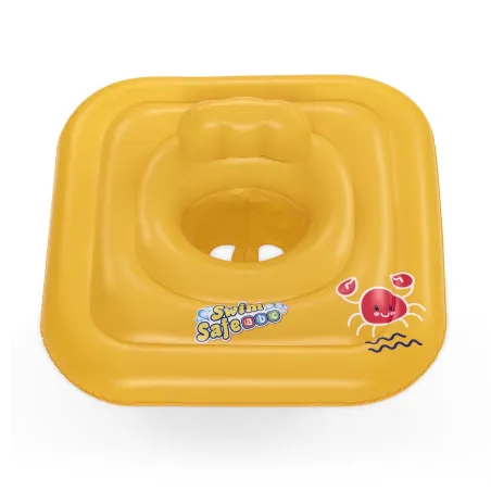 Sillón anillo entrenador de natación 76 x 76 cm, juguete acuático inflable