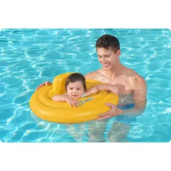 Anillo entrenador de natación colorido, ideal para la piscina