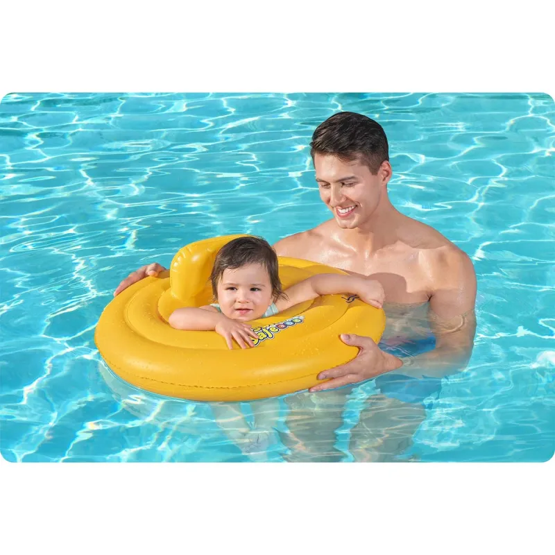 Anillo entrenador de natación colorido, ideal para la piscina