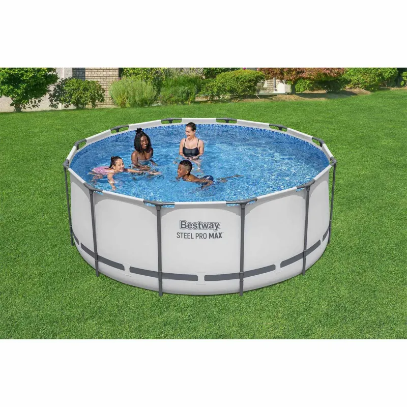 Piscinas con estructura 366 x 122 cm, ideales para actividades de verano al aire libre