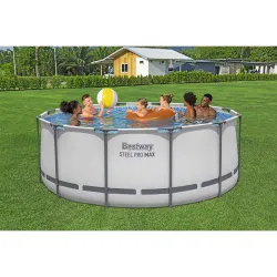 Piscina Jardín Marco 366 x 122 cm, diversión para niños y adultos