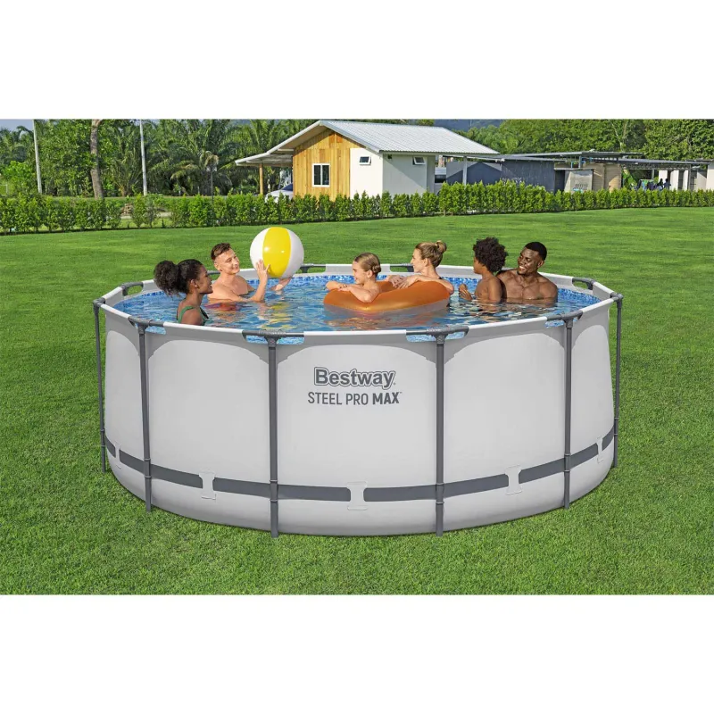 Piscina Jardín Marco 366 x 122 cm, diversión para niños y adultos