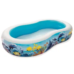 Piscina Hinchable Peces 262 x 157 x 46 cm Bestway 54118
