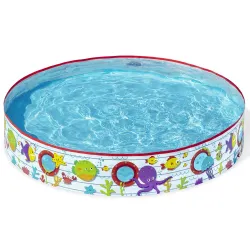 Piscina Hinchable Niños Anillo Peces 152 x 25 cm Bestway 55029