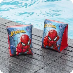 Manguitos Spiderman en estilo de superhéroe, ideales para la piscina