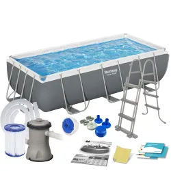 Piscina Estructura Metálica 404 x 201 x 100 cm 11en1 Bestway 56441
