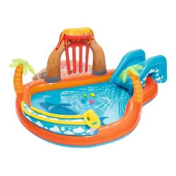 Centro de Juegos Hinchable Lava Lagoon 265 x 265 x 104 cm Bestway 53069
