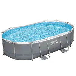 Piscina de jardín, 488 x 305 x 107 cm, 18-en-1 Bestway 56448