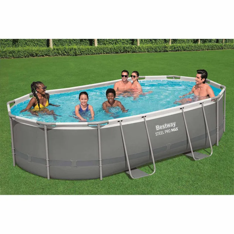 Piscina de jardín para niños, 488 x 305 x 107 cm, 18-en-1 Bestway 56448