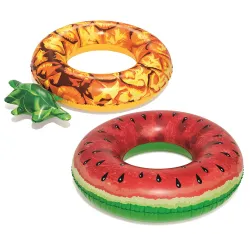 Bestway 36121 Anillo de Natación Frutas 2 Diseños Piña