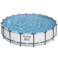Piscina de jardín con estructura 549 x 122 cm 18en1, ideal para los niños en el jardín