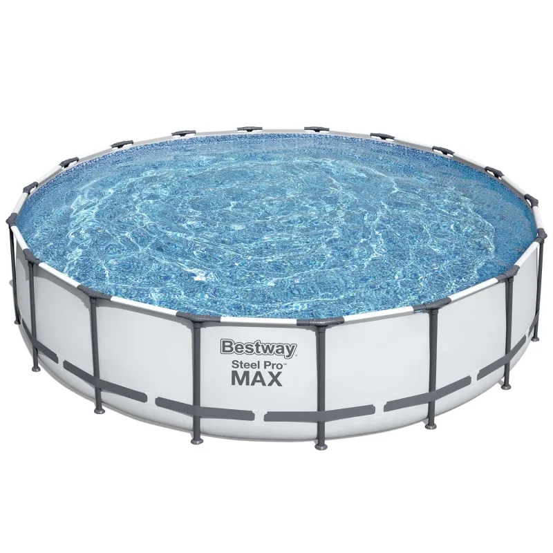 Piscina de jardín con estructura 549 x 122 cm 18en1, ideal para los niños en el jardín
