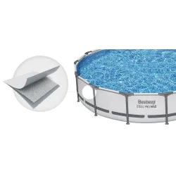 Piscina de jardín duradera 427 x 84 cm, diseñada para un uso prolongado