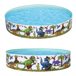 Piscina Hinchable Infantil Dinosaurio 183 x 38 cm Bestway 55022