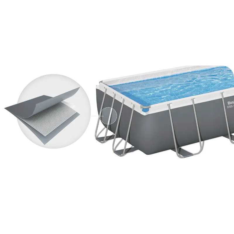Piscina de jardín 404 x 201 x 100 cm, perfecta para relajarse