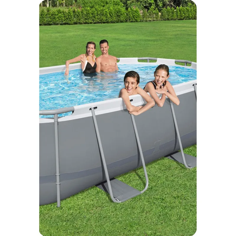 Piscina de jardín para diversión 427 x 250 x 100 cm 11en1 Bestway 56620
