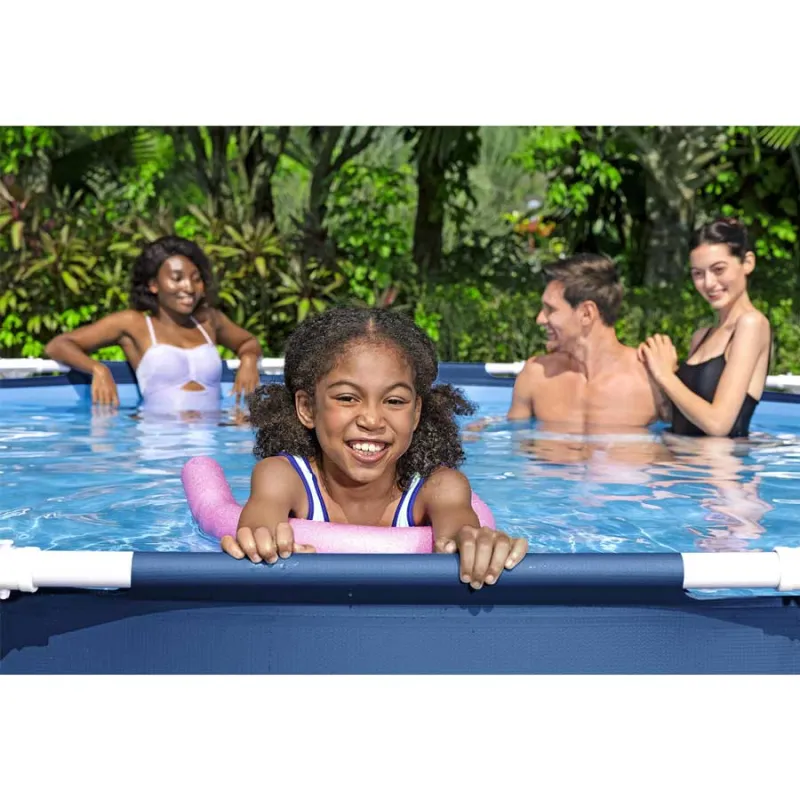 Piscina tubular perfecta 366 x 76 cm para uso de verano en el jardín