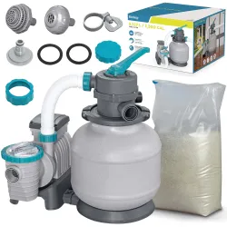 Bomba de Arena 8327 l/h + 25kg Arena Bestway 58499