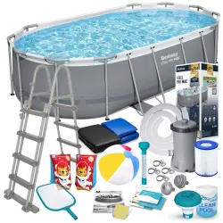 Piscina con estructura 427 x 250 x 100 cm 18in1 Bestway 56620