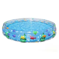 Piscina hinchable hecha de materiales seguros para los niños