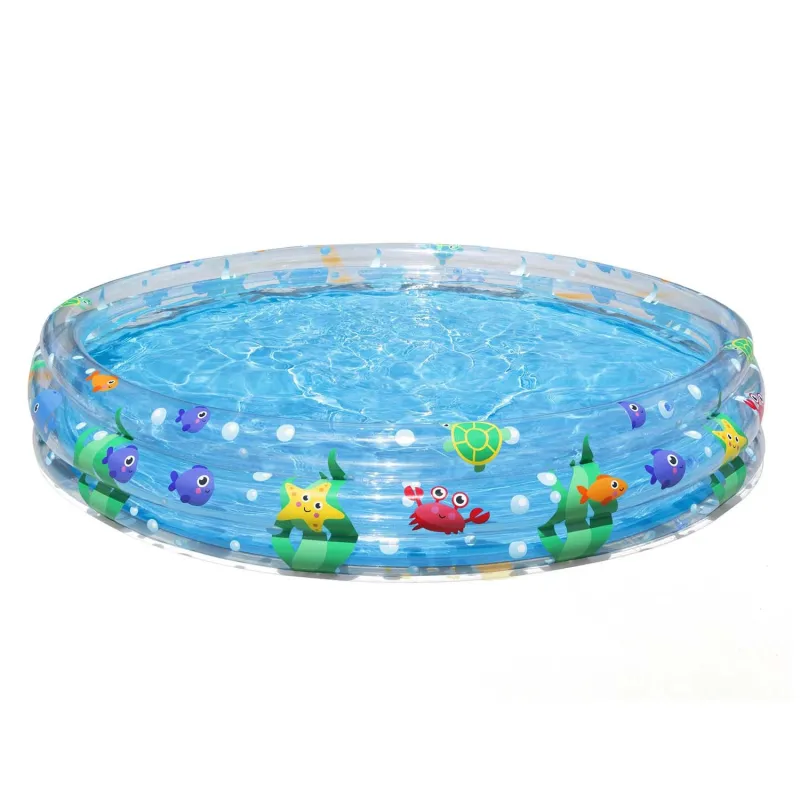 Piscina hinchable hecha de materiales seguros para los niños