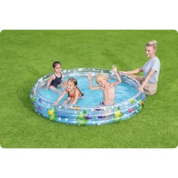 Piscina hinchable perfecta para el jardín, brinda alegría a los niños en verano