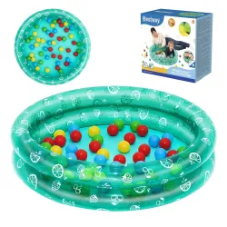 Piscina Hinchable para Niños con Pelotas 91x20cm Bestway 51141