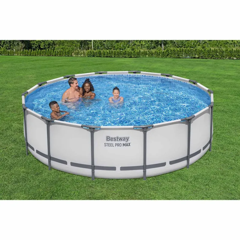 Piscina de jardín 427 x 107 cm, ideal para juegos y diversión infantil