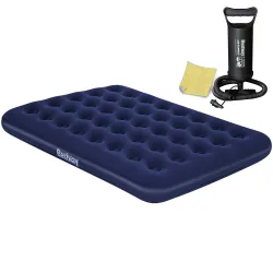 Colchón hinchable 191x132x22 cm con bomba de pistón Bestway 67002