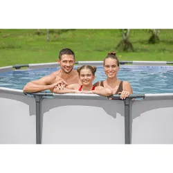 Piscina de jardín 427 x 107 cm, ideal para la diversión de los niños
