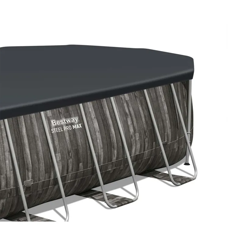 Piscina de jardín con marco resistente 610 x 366 x 122 cm, Bestway 5611R