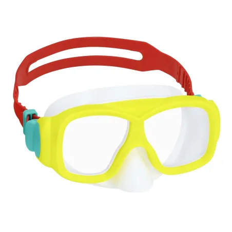 Máscara de natación amarillo-roja Bestway 22039, perfecta para divertirse en el agua
