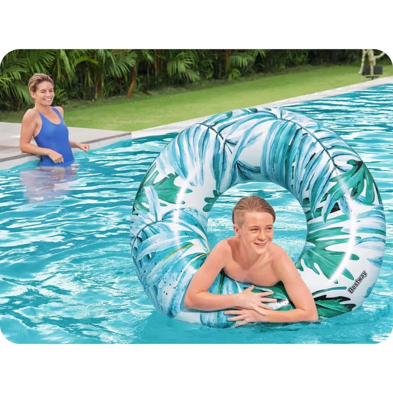 Flotador de natación 119cm Bestway 36237, cómodo y seguro para niños