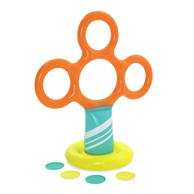 Bestway Soporte Frisbee con Aros para Niños, juguete acuático colorido para diversión al aire libre