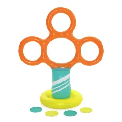 Bestway Soporte Frisbee con Aros para Niños, ideal para juegos de jardín para niños