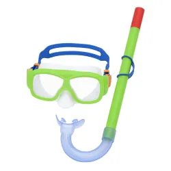 Bestway 24035 Set de Buceo Verde, hecho de materiales duraderos