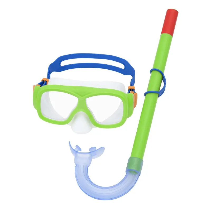 Bestway 24035 Set de Buceo Verde, hecho de materiales duraderos