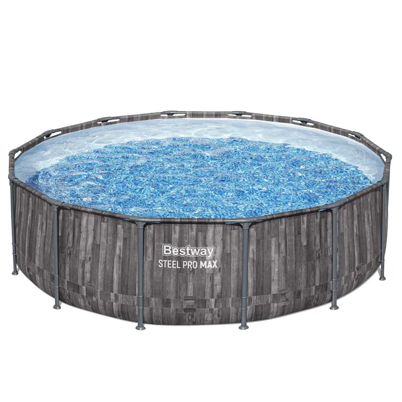 Piscina de jardín resistente 427 x 107 cm Bestway 5614Z para el verano