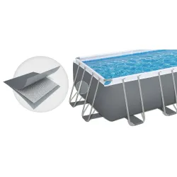 Fácil de montar piscina con estructura 640 x 274 x 132 cm para el verano