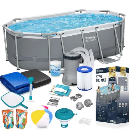 Piscina desmontable Bestway 5614A 305 x 200 x 84 cm para exteriores