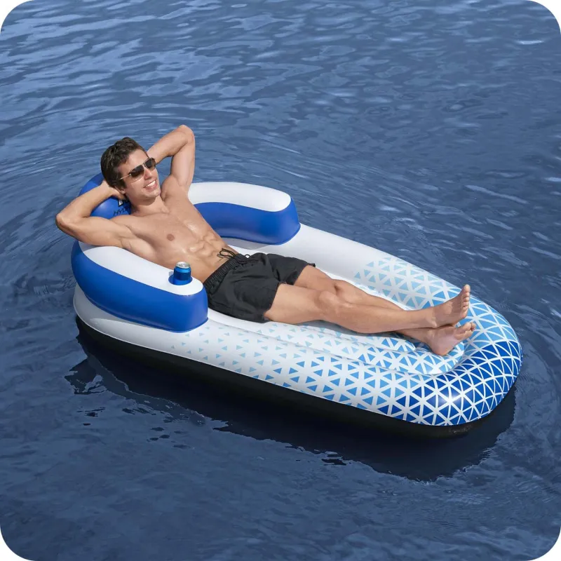 Colchón de Nado Indigo Wave Bestway 43533, perfecto para la playa