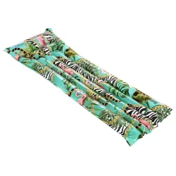 Colchón de natación Jungla con diseño vibrante, ideal para divertirse en el agua