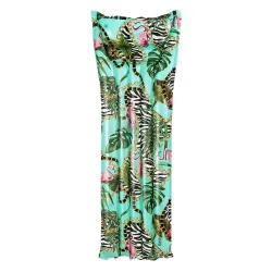 Colchón de natación Jungla, ideal para el jardín o la playa