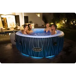 SPA Hinchable Lay-Z Hollywood elegante, perfecto para relajarse en el jardín