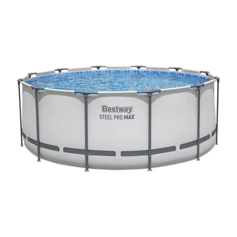 Piscina con estructura 366 x 122 cm, ideal para la diversión familiar