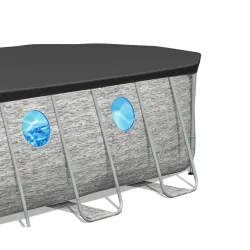 Piscina de jardín con material duradero 549 x 274 x 122 cm Bestway 56716N