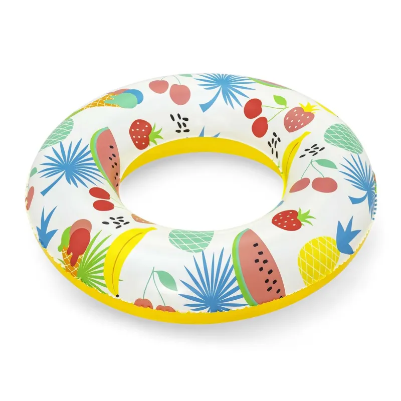 Flotador colorido en forma de sandía 61 cm, ideal para la playa o la piscina