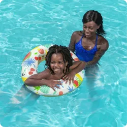 Flotador en forma de sandía 61 cm, perfecto para niños en días de verano