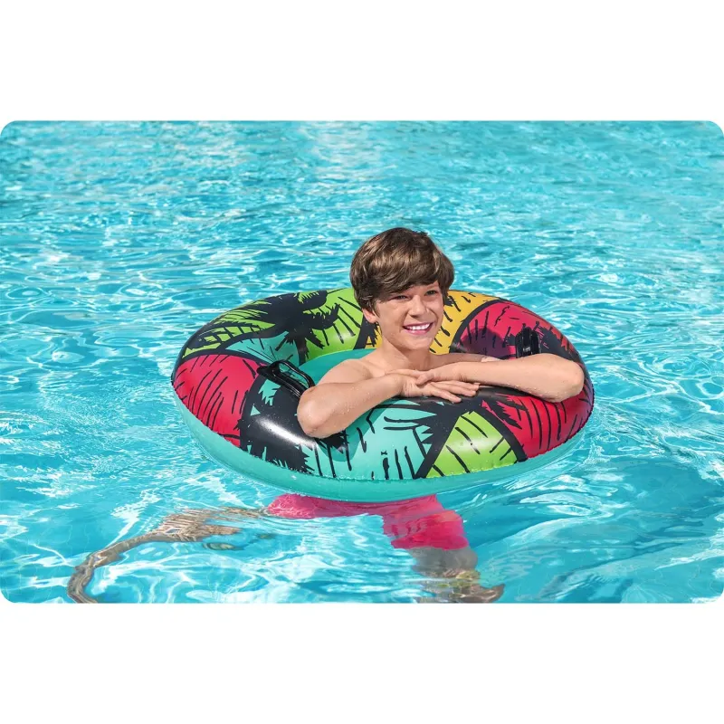 Perfecto para la diversión en la piscina, flotador turquesa, categoría: Flotadores